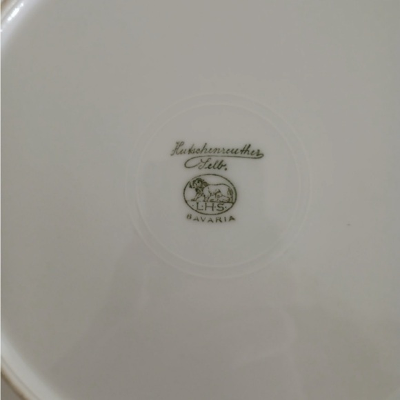 12 Royal Bavarian Hutschenreuther SELB 22K Gold plate...